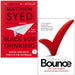 Black Box Thinking & Bounce By Matthew Syed 2 Books Collection Set - The Book Bundle