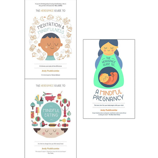 The Headspace Guide to Mindfulness & Meditation, Mindfulness, The Body  Keeps the Score, The Highly Sensitive Person 4 Books Collection Set