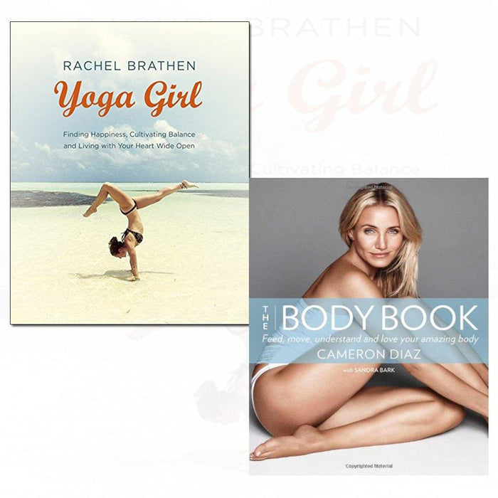 yoga girl finding happiness, cultivating balance and living with your heart wide open and the body book 2 books collection set - The Book Bundle