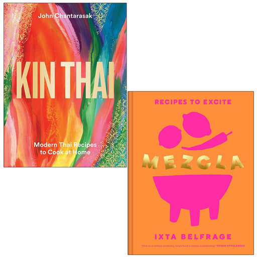 Kin Thai Modern Thai Recipes to Cook at Home, MEZCLA Recipes to Excite 2 Books - The Book Bundle