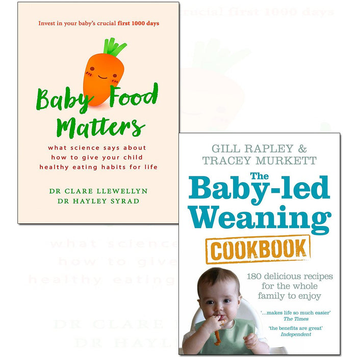 Baby led weaning cookbook [hardcover] and baby food matters 2 books collection set - The Book Bundle