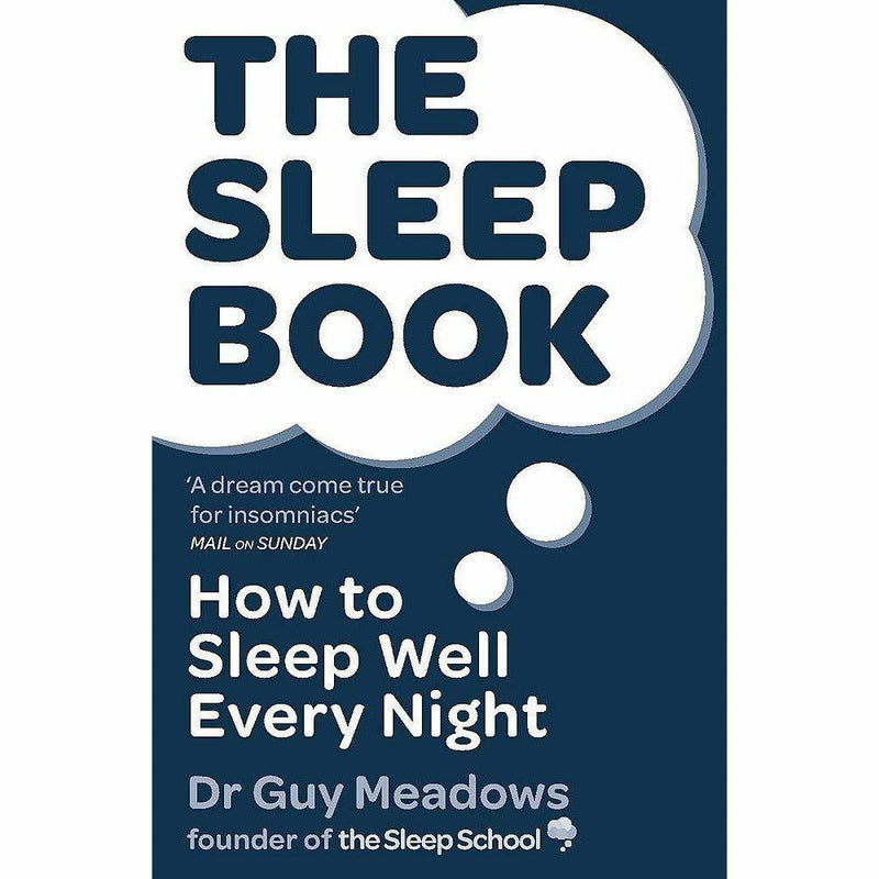 Set of three paperback non-fiction books including "Good Vibes, Good Life" by Vex King, "Why We Can't Sleep," and "The Sleep Book."