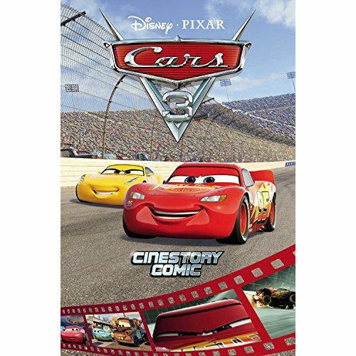 Disney/Pixar Cars 3 Cinestory Comic - The Book Bundle