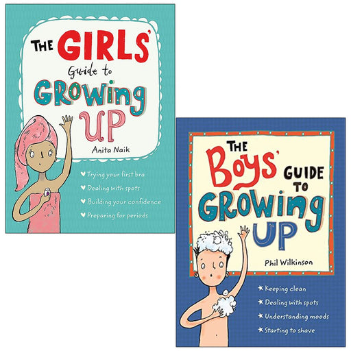 The Girls Guide to Growing Up, The Boys Guide to Growing Up 2 Books Collection Set - The Book Bundle