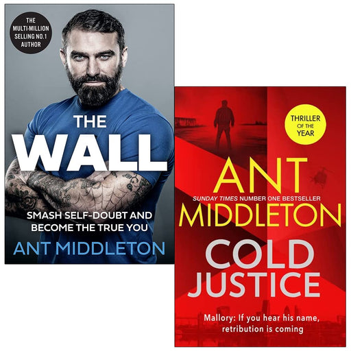 Ant Middleton Collection 2 Books Set (The Wall, Cold Justice) - The Book Bundle