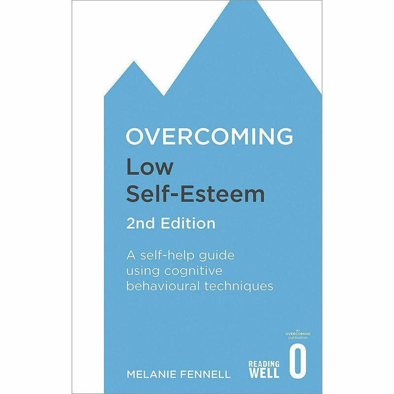 Robinson Overcoming Books Collection by Mark Freeston, includes four paperback titles on self-esteem, anxiety, and social anxiety.