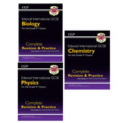 Cgp Edexcel International GCSE Biology, Physics, Chemistry 3-book collection set, paperback non-fiction educational books