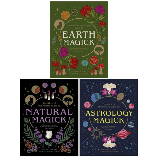 Lindsay Squire, 3 Books Collection Set (Earth Magick,Natural Magick,Astrology Magick) - The Book Bundle