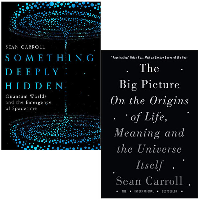 Sean Carroll Collection 2 Books Set (Something Deeply Hidden, The Big Picture) - The Book Bundle