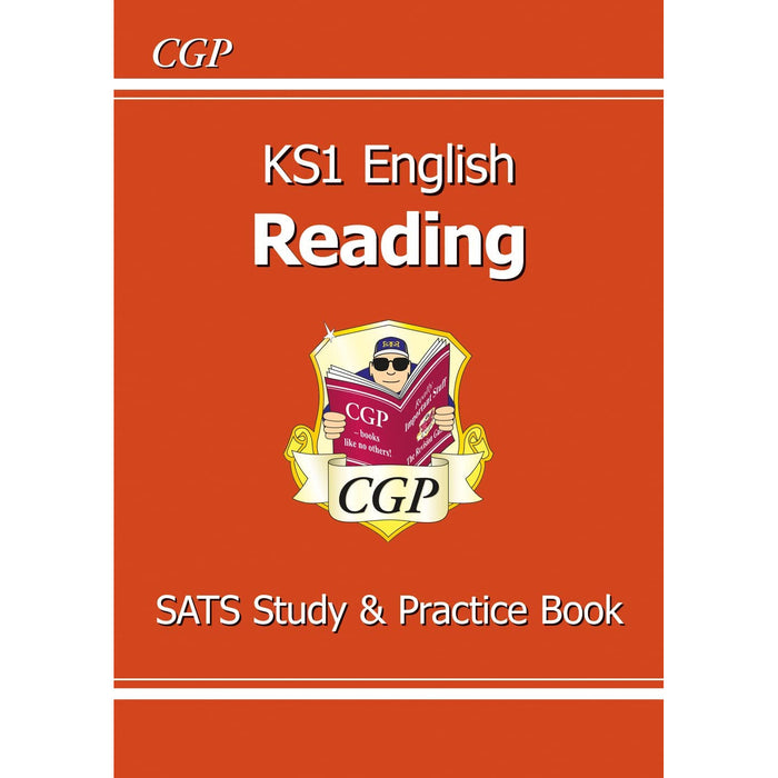 CGP KS1 Collection 3 Books Set Maths, English SATs Reading Study & Practice book - The Book Bundle