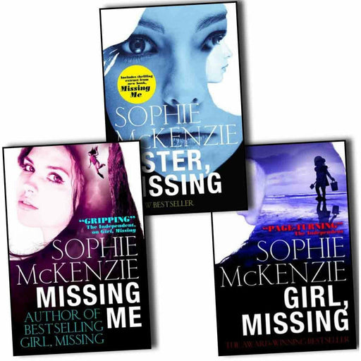 Sophie McKenzie Girl Missing 3 Books Collection Set RRP: Â£20.97 (Sister Missing, Missing Me, Girl Missing) - The Book Bundle