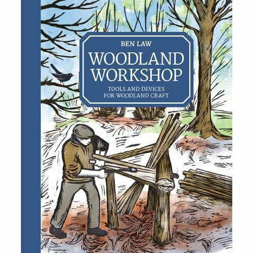 Woodland Workshop book set by Ben Law features three non-fiction titles on wood fire craft and log book techniques.