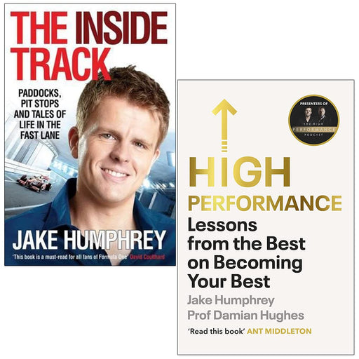 Jake Humphrey Collection 2 Books Set (The Inside Track & [Hardcover] High Performance) - The Book Bundle