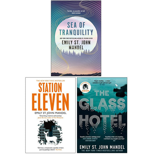 Emily St. John Mandel Collection 3 Books Set (Sea of Tranquility [Hardcover], Station Eleven, The Glass Hotel) - The Book Bundle