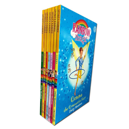 Daisy Meadows Rainbow Magic Sporty Fairies Collection 7 Books Set - The Book Bundle