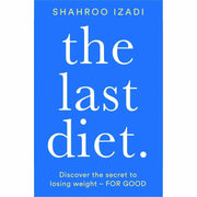 Three paperback books from The Last Diet collection by Iota, featuring guides on fast metabolism and beginner diet strategies.