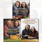 Hairy Bikers Recipes Collection 3 Books Bundle (The Hairy Bikers' Meat Feasts, The Hairy Bikers' Perfect Pies, The Hairy Bikers' Great Curries) - The Book Bundle
