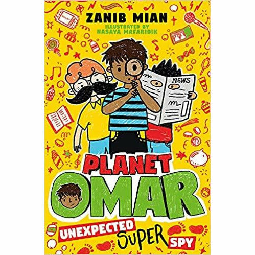 Planet Omar Series 4 Books Collection Set By Zanib Mian (Accidental Trouble,Unexpected Super,Incredible Rescue,Operation Kind) - The Book Bundle