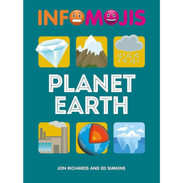 Infomojis Series Collection 4 Books Set (Animals, Planet Earth, Human Body, Space) Books for Childrens - The Book Bundle