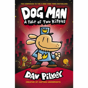 Dog Man 3 Books Collection set by Dav Pilkey, hardcover fiction books featuring colorful comic-style covers.