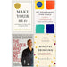 Make Your Bed [Hardcover], Set Boundaries Find Peace, The Leader Who Had No Title & Mindful Drinking 4 Books Collection Set - The Book Bundle