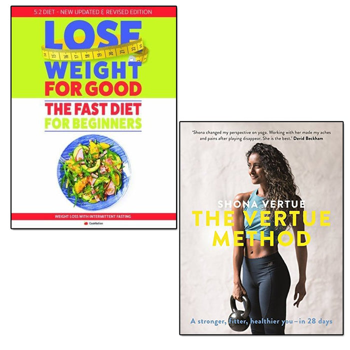 vertue method and fast diet for beginners lose weight for good 2 books collection set - The Book Bundle