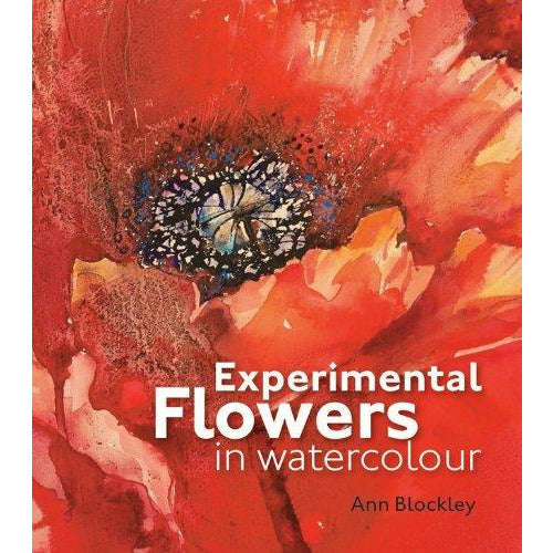 Experimental Flowers in Watercolour [Hardcover], Watercolours Unleashed 2 Books Collection Set - The Book Bundle