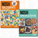 Joy May Collection Nosh for Students and NOSH Sugar-Free Gluten-Free 2 Books Bundle Set - The Book Bundle