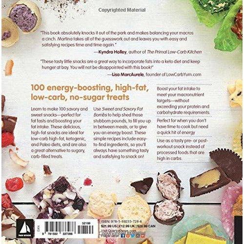 Sweet and Savory Fat Bombs: 100 Delicious Treats for Fat Fasts - The Book Bundle