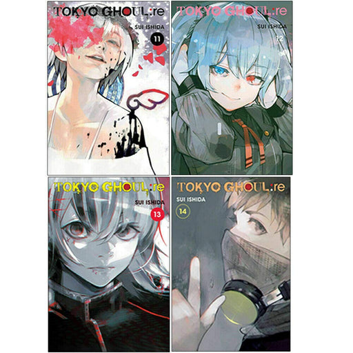 Tokyo Ghoul re Series 4 Books Collection Set by Sui Ishida Volume 11-14 - The Book Bundle