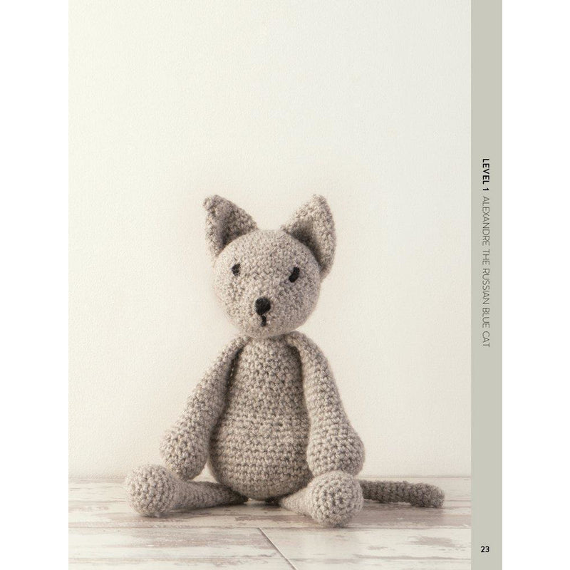 Soft, colorful crochet animal toys from Edward's Menagerie by Kerry Lord, featuring over 40 snuggly plush animal patterns.