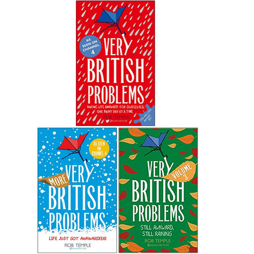 Very British Problems Series 3 Books Collection Set By Rob Temple - The Book Bundle