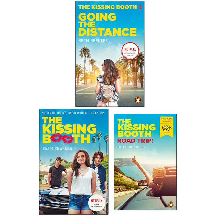 The Kissing Booth Series Collection 2 Books Set With Road Trip! World Book Day By Beth Reekles (Going the Distance, The Kissing Booth) - The Book Bundle