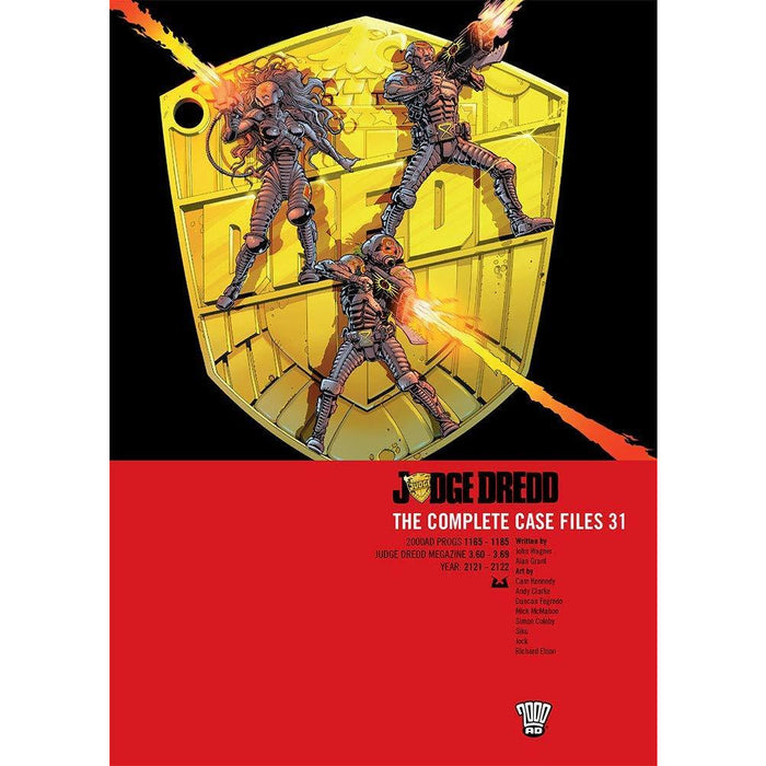 Judge Dredd: Complete Case Files Volume 31-33 Collection 3 Books Set (Series 7) By John Wagner - The Book Bundle