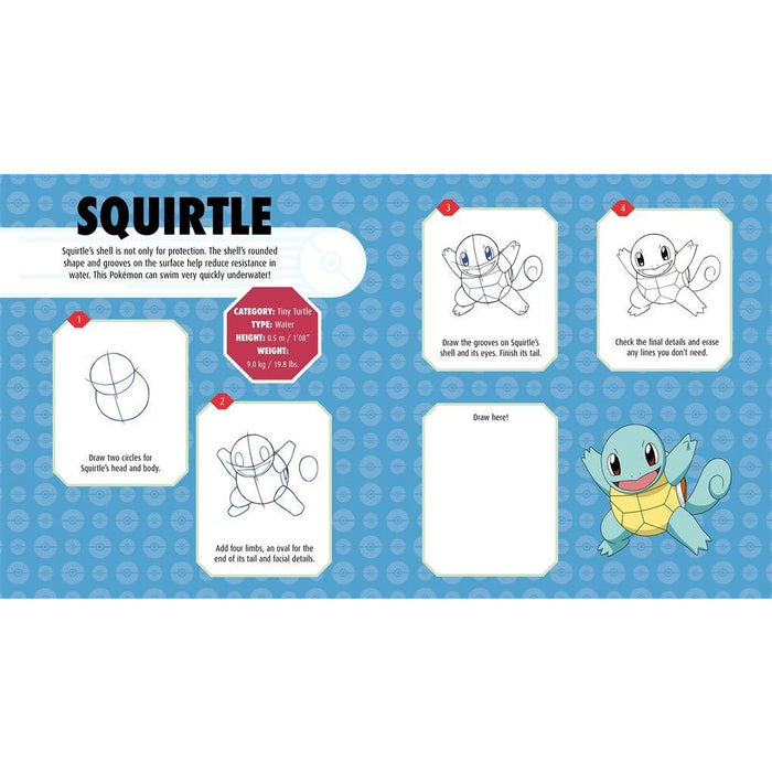 The Official Pokémon Colour and Draw - The Book Bundle