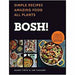 Vegan One Pound Meals, Bosh Simple Recipes, Veg Jamie Oliver, The Vegan Longevity Diet 4 Books Collection Set - The Book Bundle
