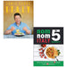 Jamie Cooks Italy [Hardcover], Nom Nom Italy In 5 Ingredients 2 Books Collection Set - The Book Bundle