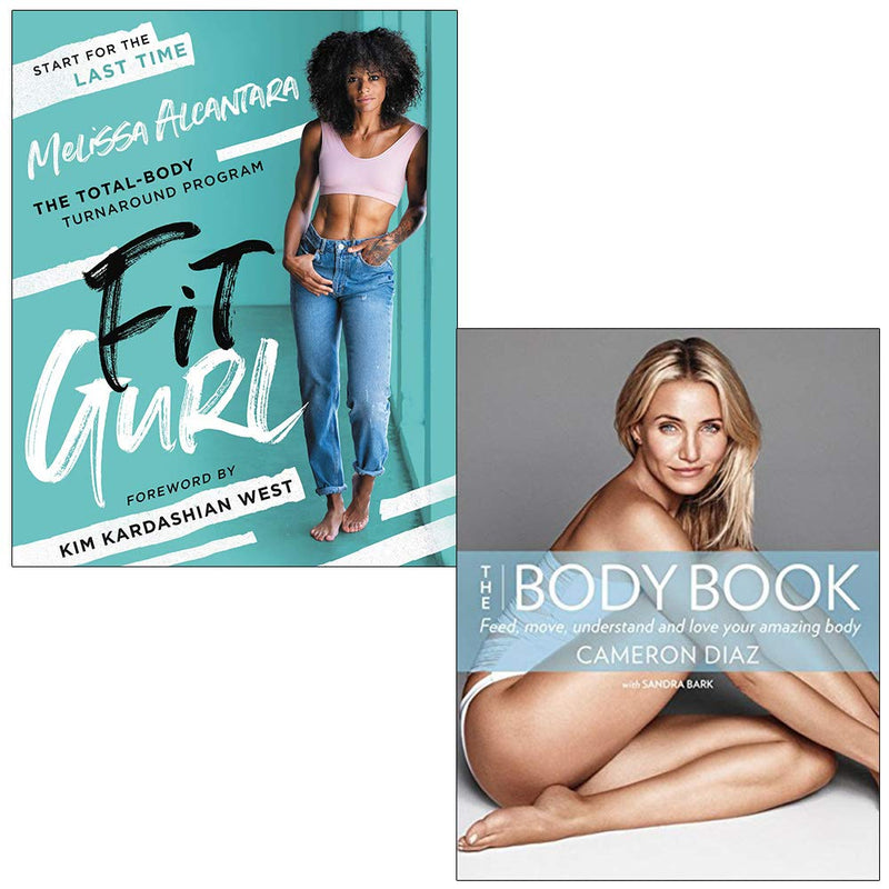Fit Gurl Total-Body Turnaround Program and The Body Book collection by Melissa Alcantara and Cameron Diaz, featuring books in mixed formats.