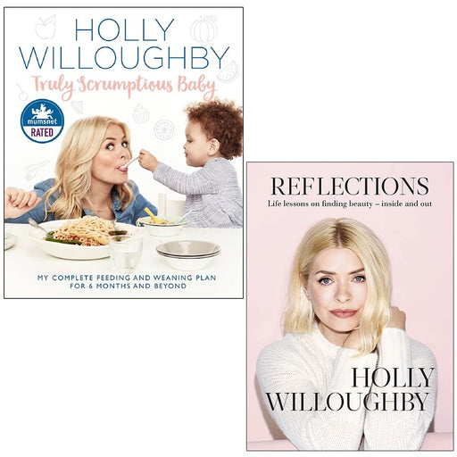 Holly Willoughby 2 Books Collection Set (Truly Scrumptious Baby, Reflections) - The Book Bundle