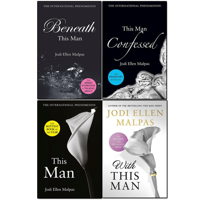 This Man 4 Books Set Collection Jodi Ellen Malpas, Confessed, Beneath, With ... - The Book Bundle