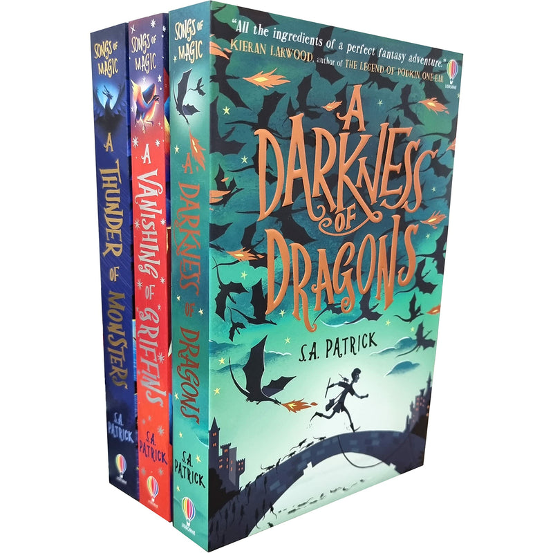 Songs of Magic 3 Books Collection Set By S.A Patrick - The Book Bundle