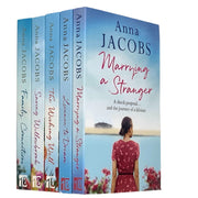 Anna Jacobs 5 Books Set (Marrying,Wishing,Licence to Dream,Willowbrook,Family) - The Book Bundle