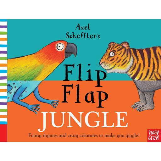 Axel Scheffler's Flip Flap Jungle  (Axel Scheffler's Flip Flap Series) By Axel Scheffler - The Book Bundle