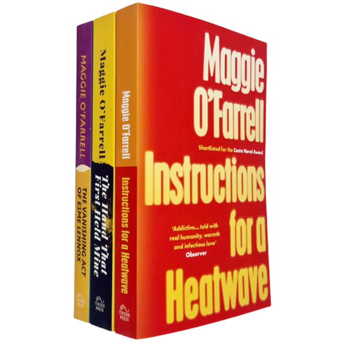 Maggie O'Farrell 3 Books Collection Set (Heatwave,First Held Mine,Vanishing) - The Book Bundle