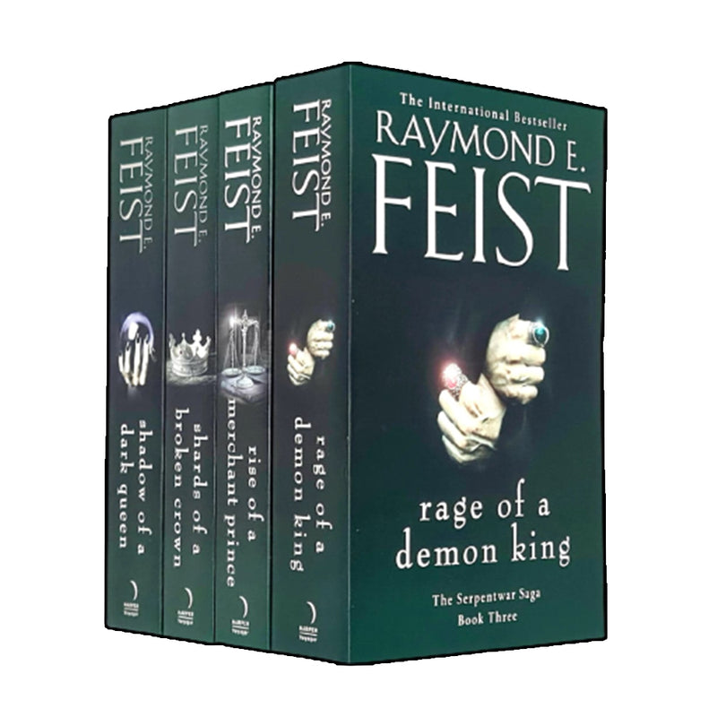 The Serpentwar Saga 4 Books Collection Set by Raymond E Feist NEW 1-4 book Pack - The Book Bundle