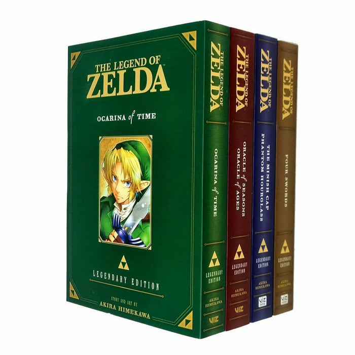 Legend of Zelda Legendary Edition Volume 1 2 4 5 Collection 4 Books Set - The Book Bundle