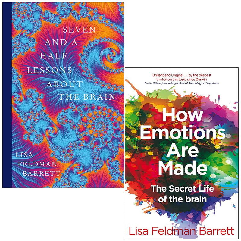 Lisa Feldman Barrett 2 Books Collection Set Seven and a Half Lessons About the Brain & How Emotions Are Made - The Book Bundle