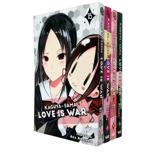 Kaguya-sama Love Is War Series 4 Books Collection set Vol.11, 13, 14, 15 Pack - The Book Bundle