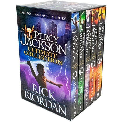 Percy Jackson Book Collection - 5 Books Box Set - The Book Bundle