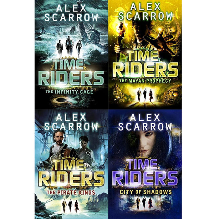 Alex scarrow time riders collection 4 books set - The Book Bundle